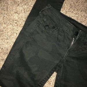 True religion camo jeans
